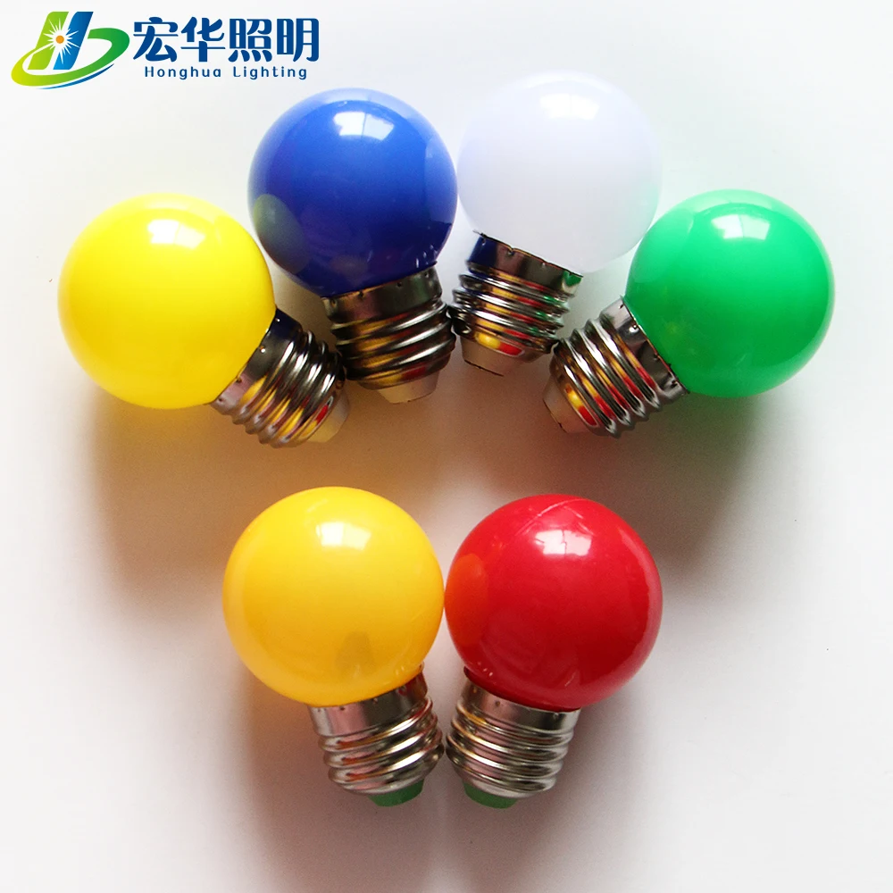 G45 E26 spherical small colorful led light bulb  for wedding decoration etc