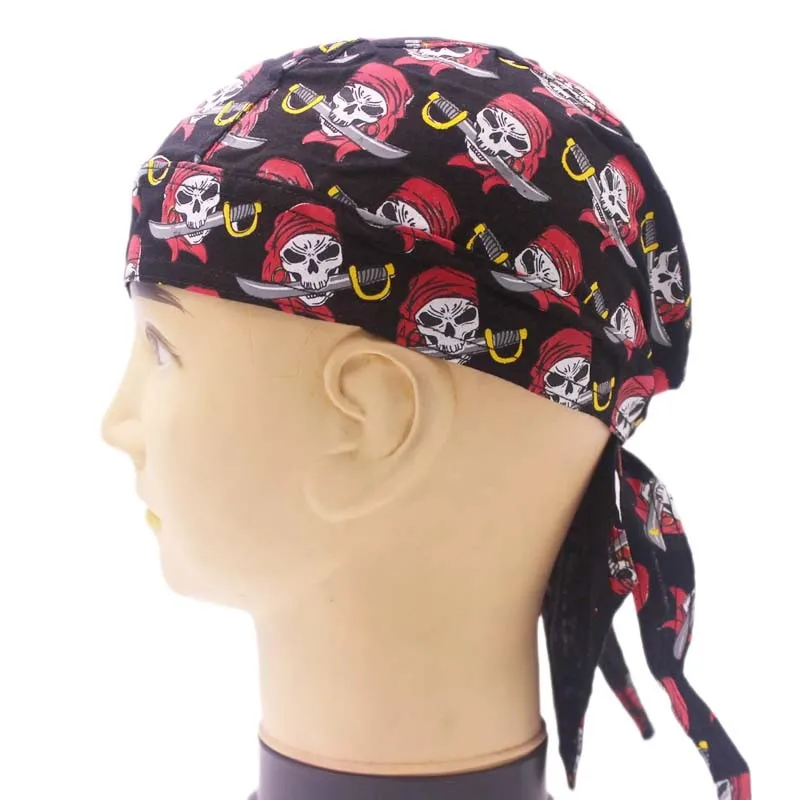 biker skull caps