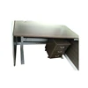 Electric standing staff room computer desk /table with Carb approved desktop
