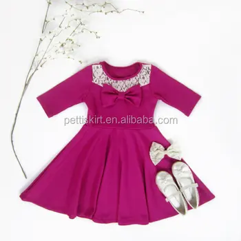 baby collar frock design