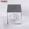 MR16 GU10 mounted down light fixture aluminium housing 90mm adjustable square led surface mounted downlight