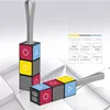 Business gift Creative Cube usb keychain data cable for outdoor 3 in 1usb charging cable