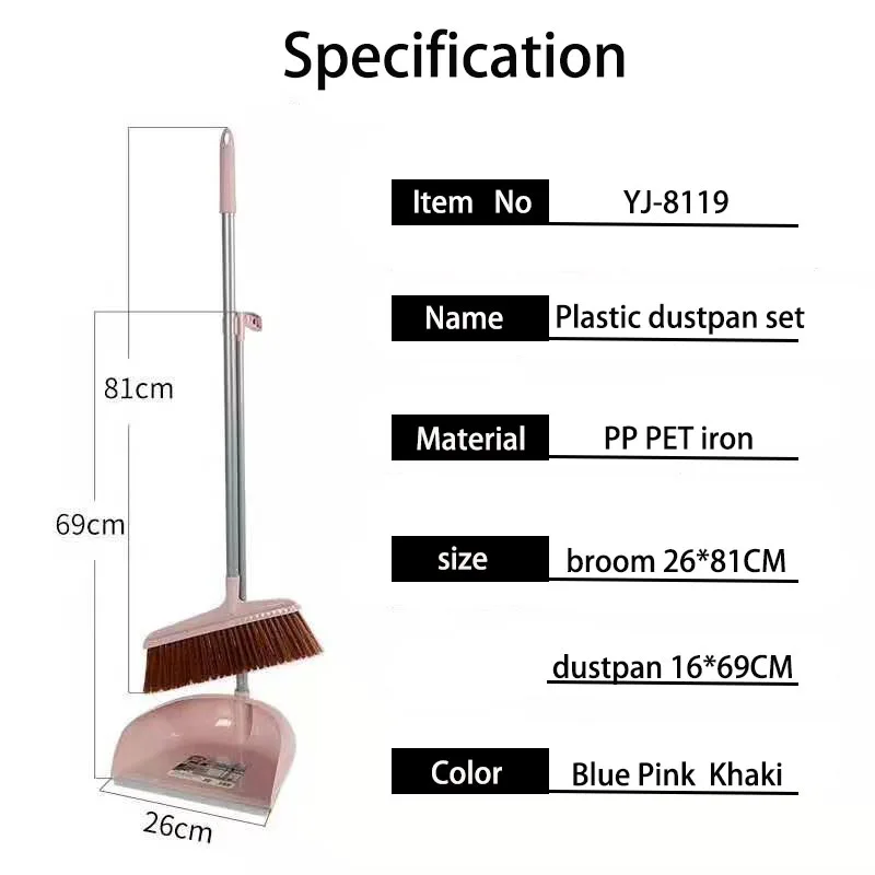 Stainless Handy Dust Pan,Dust Pan With Broom,Broom Set Buy Dust Clean Cleaning Set,Rubber Dust