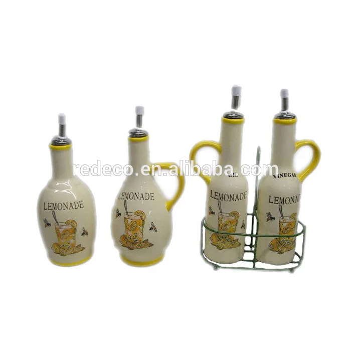 Decorative Bulk Ceramic Olive Oil And Vinegar Bottles Buy