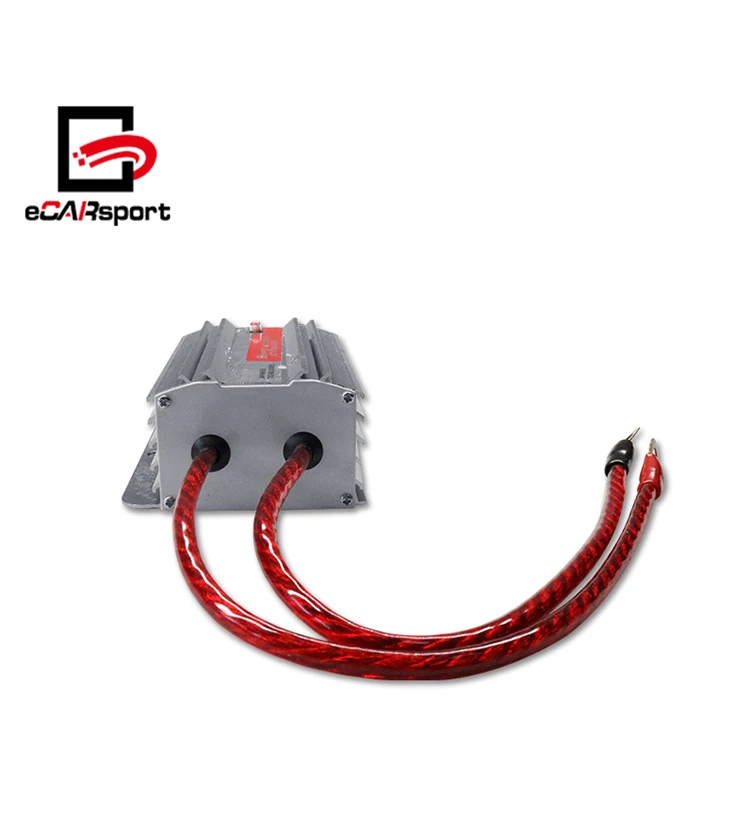 Ecarsport Universal Car Chrome Battery Volt Voltage Stabilizer Ecu
