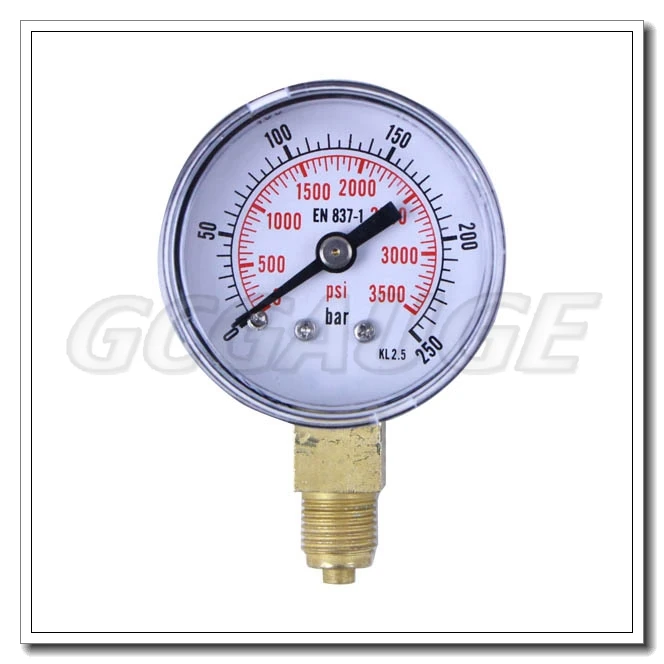 High Quality 40mm Dial Steel Air Compressor Pressure Gauge Buy Air Compressor Pressure Gauge