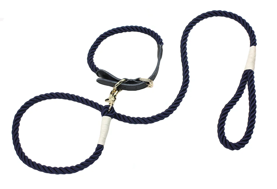 dog cotton rope leash
