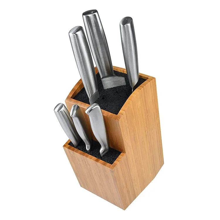 Knife Block Holder, Universal Knife Block without Knives, Round