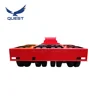 2019 New Design extendable 2 lines 4 axles Low Bed Truck Trailer 80-100tons Transport Heavy Duty Equipment