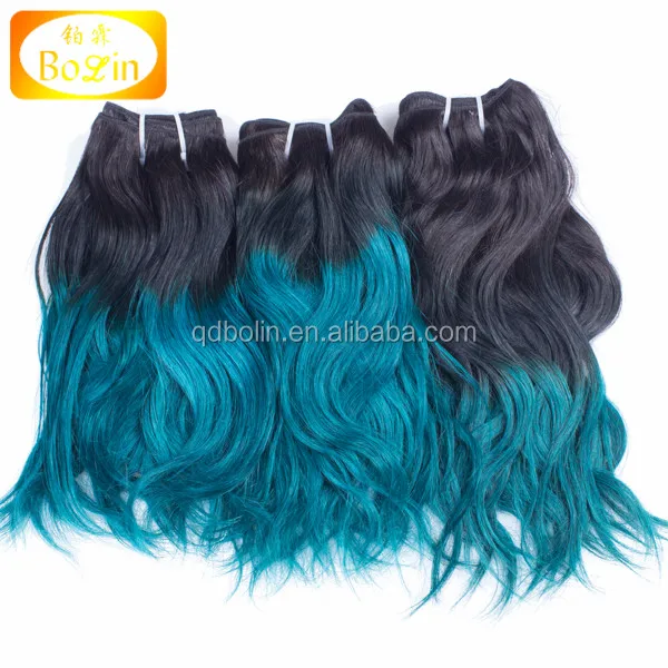 Top Quality Wholesale Price Ombre Virgin Human Hair Peruvian Ombre