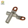 High voltage tinned metal electrical Cu copper brass electric compression cold pressed cable lug