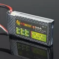 Rechargeable 2s 7 4V 1300mAh 25c LiPo Battery T Plug For RC Model Airplane Helicopter Aircraft