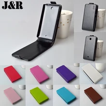 Luxury PU Leather Case Cover For Nokia Microsoft Lumia 430 Dual SIM Cell Phone Case Original Open down/up Vertical Flip Cover