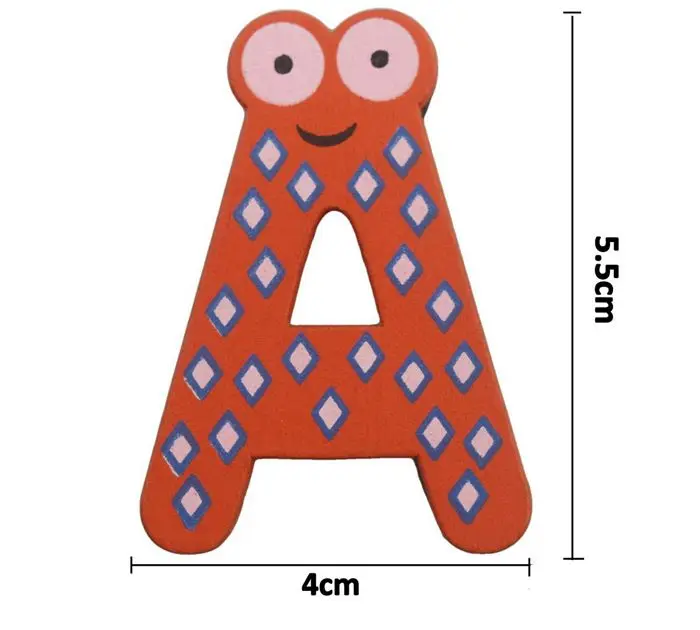 Letras magnéticas alfabética Imanes para refrigerador alfabeto completo A-Z Casa De Aprendizaje 
