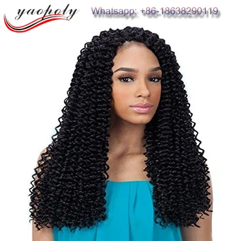 Cheap African Free Tress Deep Wave Twist Braiding Hair Synthetic