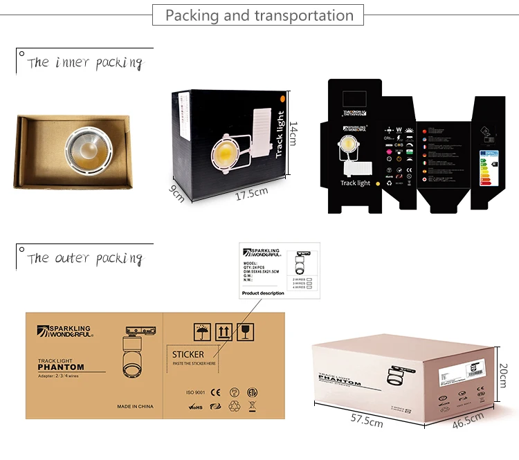 High lumen and long life span office led focus spot light