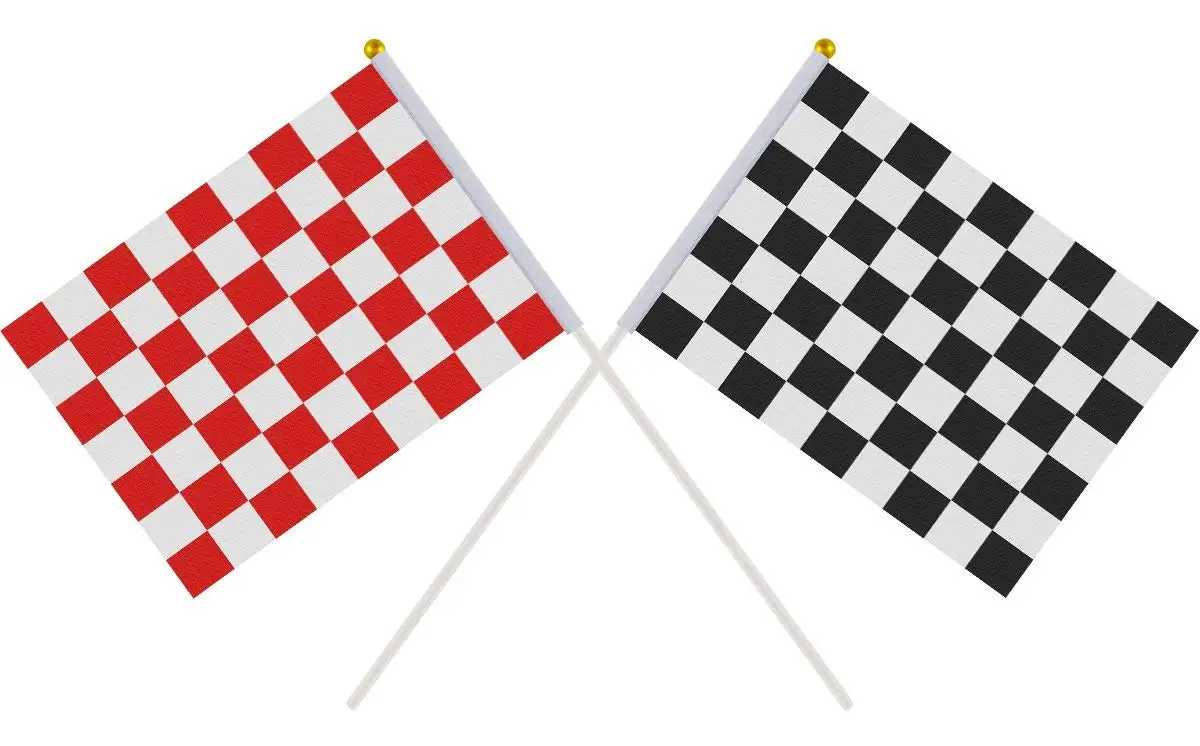 download nascar blue flag with yellow stripe