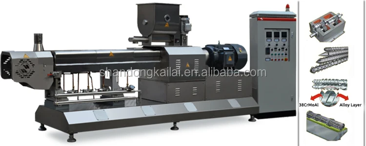 DOUBLE SCREW EXTRUDER