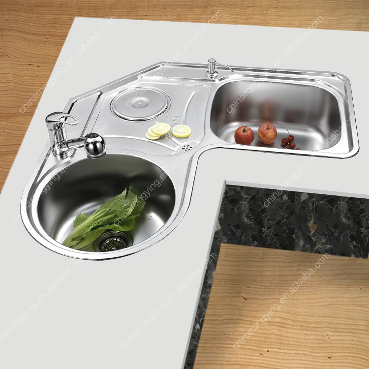 Items 996a Stainless Steel Corner Sink Buy Corner Sink,Stainless