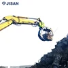 20ton excavator used Forest hydraulic rotating log grapple