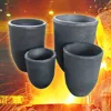 150# industry SiC Graphite Crucibles for melting brass in stock