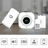 GSM SMS Home Burglar Security Alarm System PIR Motion Detector APP Control Sensor Fire Smoke Detector Alarm