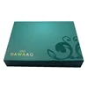 Luxury glod inside custom Logo magnetic foldable rigid gift paper box packaging box for eye shadow