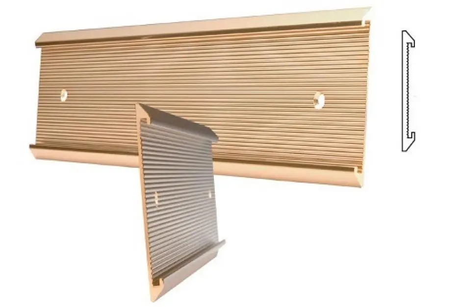 High grade U shape Advertising hanging signs Metal sign holder/wall nameplate.jpg