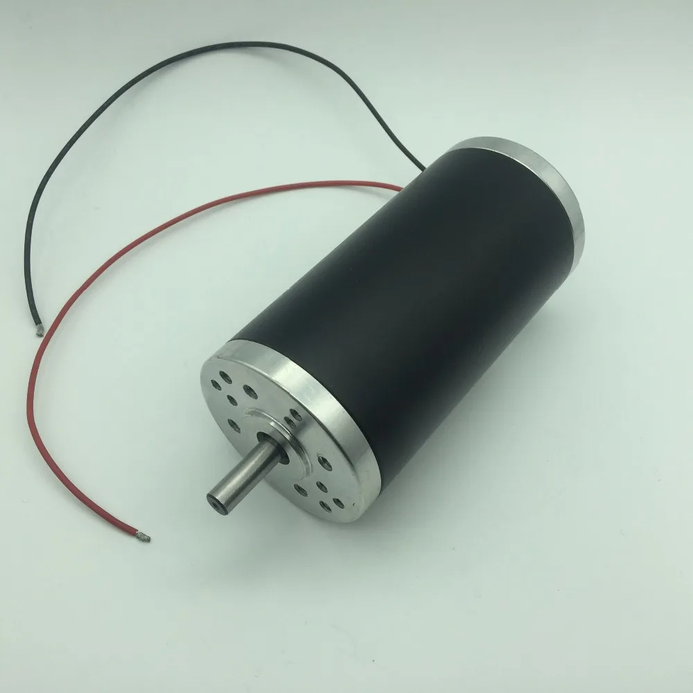 63mm Series Permanent Electric 12v Dc Motor 200w Rated 0.44nm