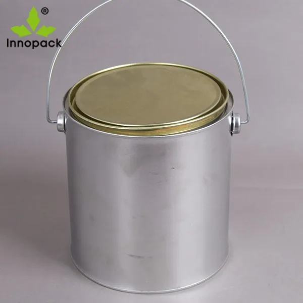 1 Gallon Tin Empty Metal Paint Coating Ink Cans With Metal Lid Buy