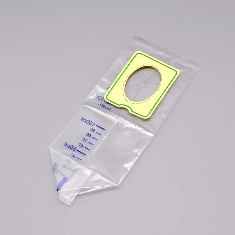High quality PVC Pediatric baby urine collection bag