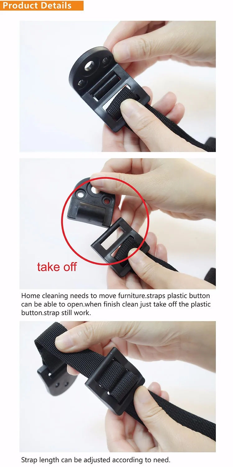 Tv Tip Over Resistance Safety Strap,Furniture Strap Kit Antitip Tv