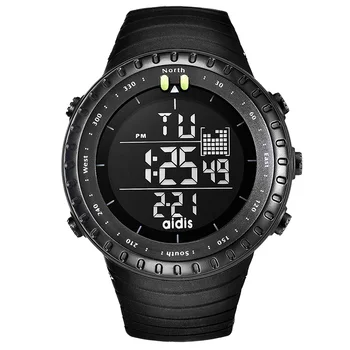 Alarm Chronograph Lcd Display Clock Men Digital Sports Wrist Watch ...