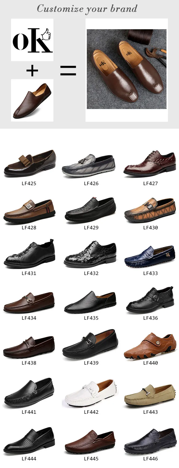 Стили мужской обуви список