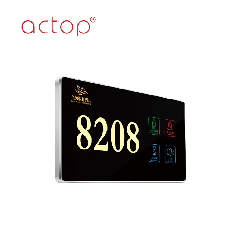 room number door plate