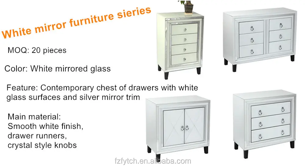 F60 Wholesale New Stylish Bedroom Furniture 3 Drawer Night Stand