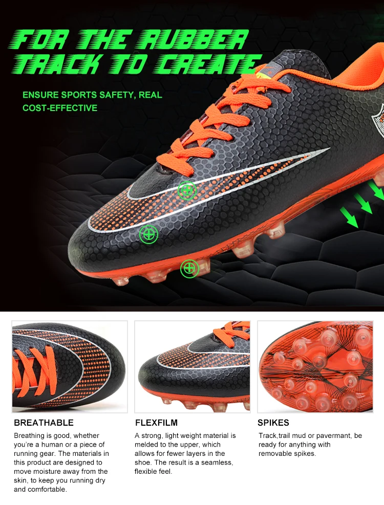 Suitable For Indoor And Outdoor Running Custom Soccer Cleats - Buy ...