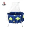 Baby cradle voice control swing electric swing crib cradle