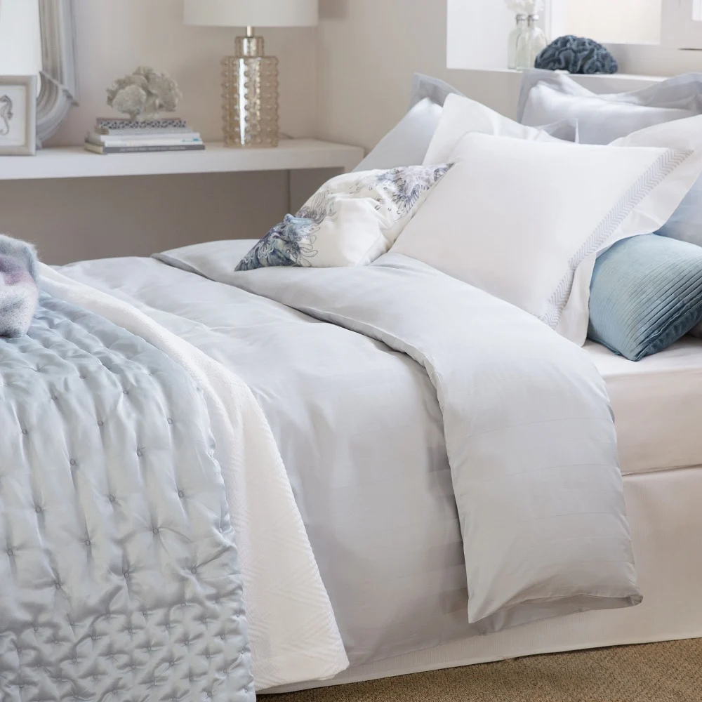 Hotel Collection 3cm Stripe Hotel Linen,100 Cotton Hotel Bed Linen Set