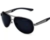 high quality fashion cool polarized men TAC sunglasses, wholesale uv400 big metal frame goggles, protect eyes sun shades