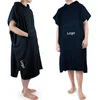 organic hooded towel beach poncho pattern adult long sleeve changing hood towels bath robe