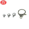 4 Size zinc alloy custom color lobster clasps swivel lobster clasps for keychain