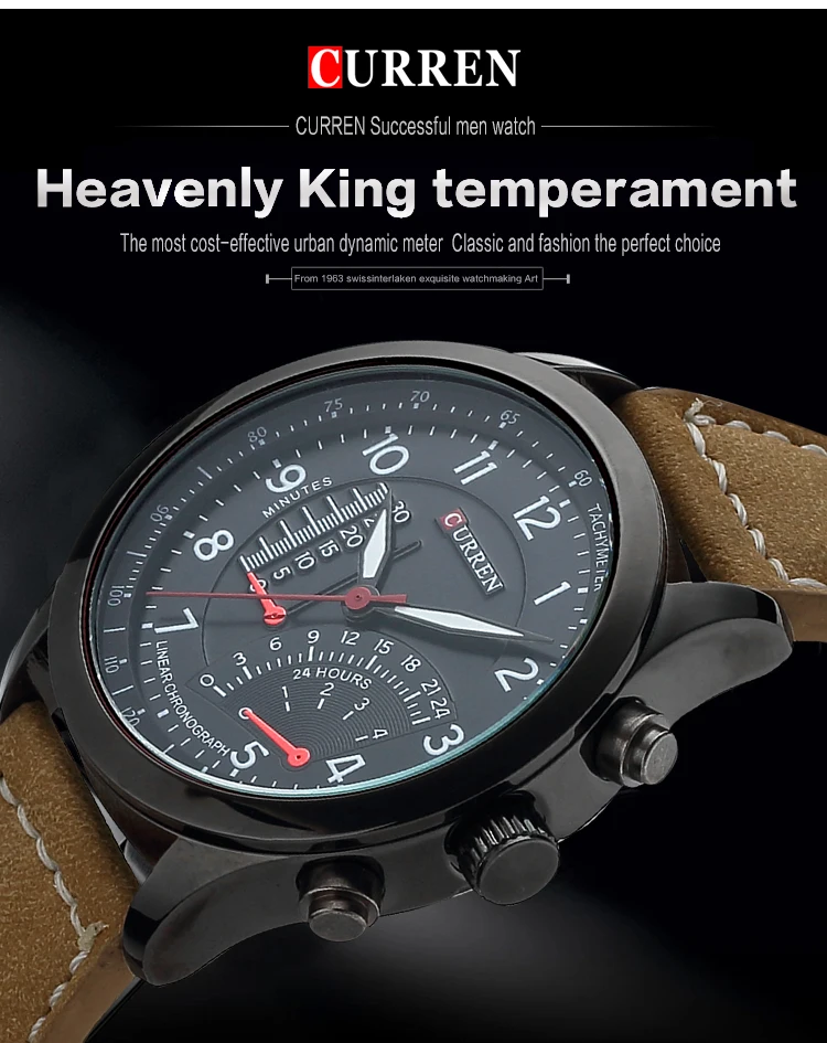 curren 8152 analog watch