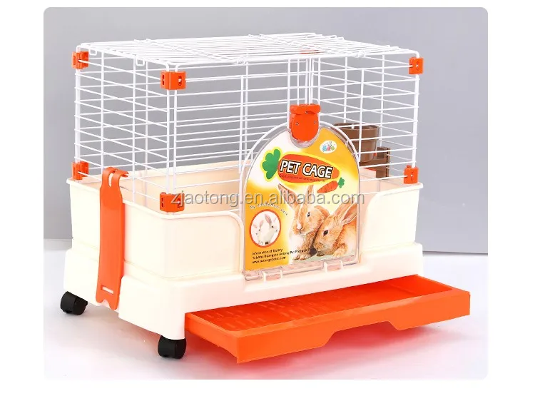 62.5*41*47cm Luxury Pet Rabbit Cage,Indoor Steel Wire Welding Rabbit