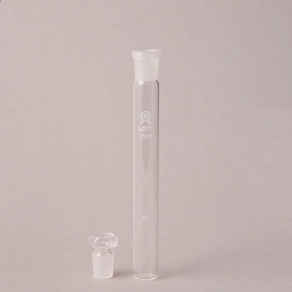 Huaou Laboratory Glassware Glass Colorimeter Tube With Glass Hollow