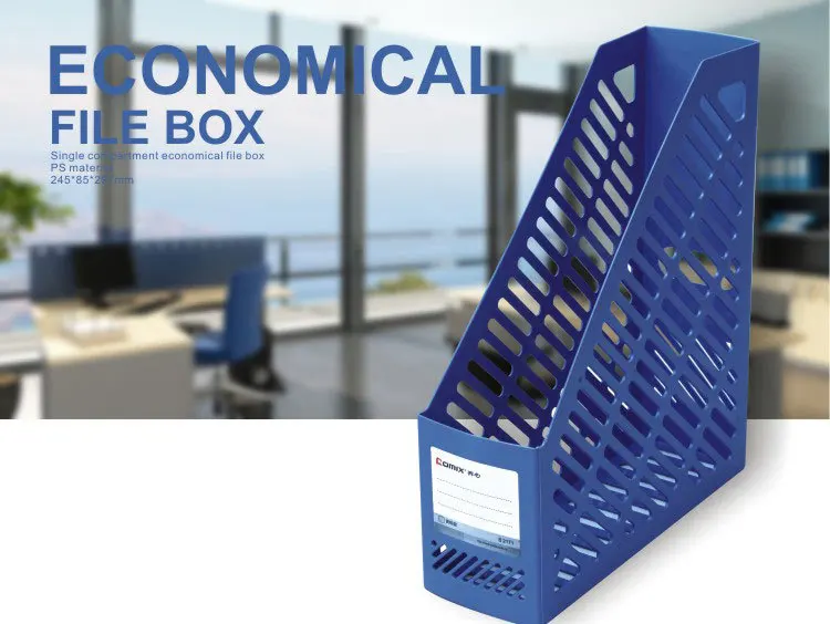 Foldable A4 Single Pocket Ps Plastic Office Magazine Holder Buy