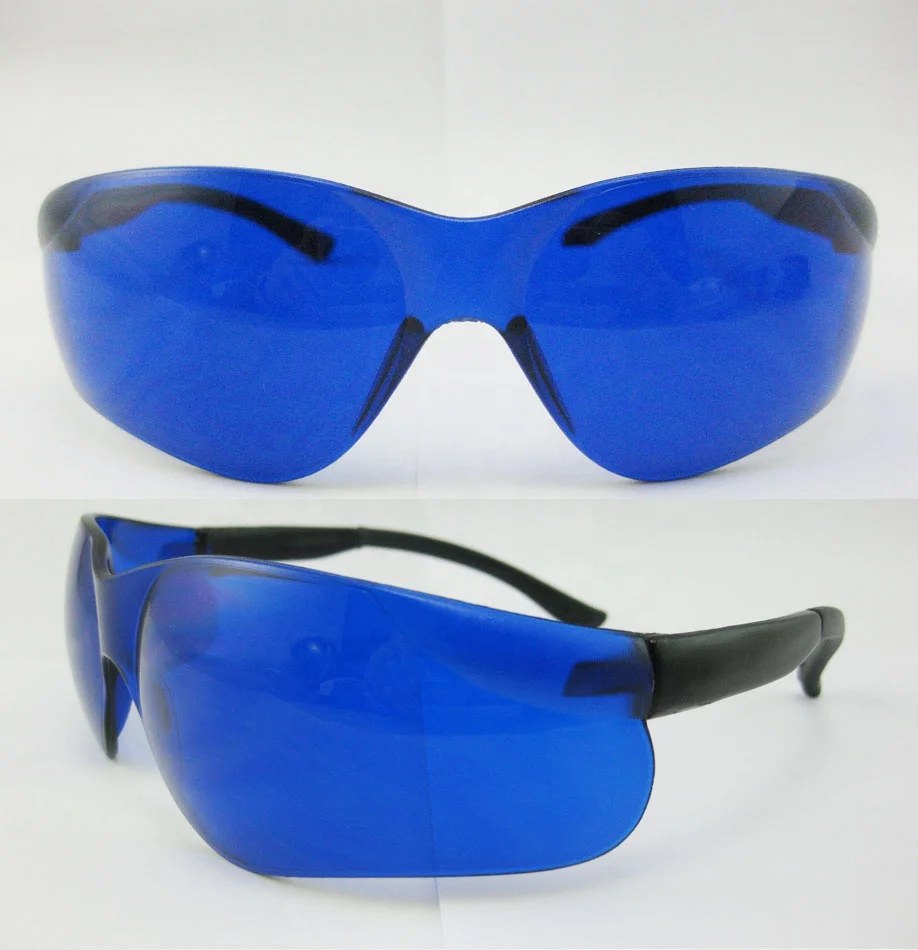 blue lens golf sunglasses