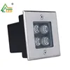 China made courtyard Aluminum heat-sink recessed led deck light 4w