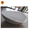 Approved Rectangular Acrylic Corner Bathtub With Armrest