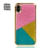 Case for iPhone X cover bling glitter epoxy cell phone cases for iphone xs max printing machine protector for 6 7 8 plus